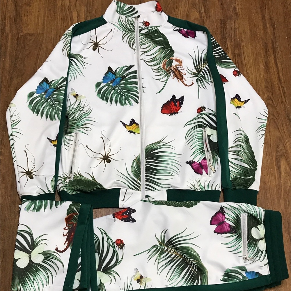 Hudson floral track suit